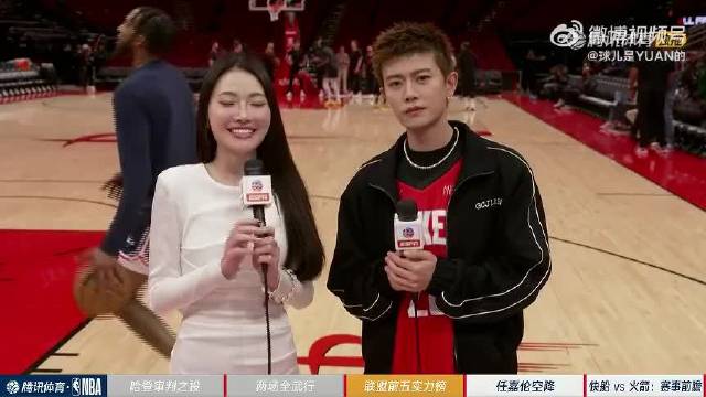 任嘉伦首访休斯顿主场，分享二十年姚明情结
