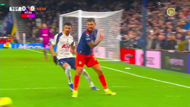 热刺中场结束前还是没守住！佳夫补射破门！纽卡客场1-0取得领先！