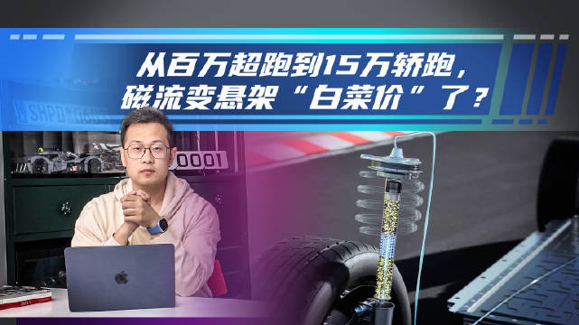 从百万超跑到15万轿跑，磁流变悬架“白菜价”了？@踢车夏东 @微博汽车