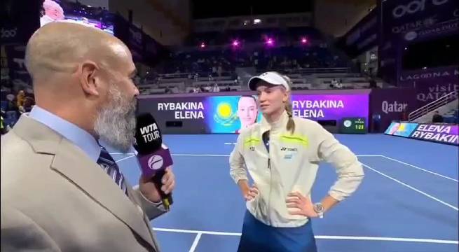 莱巴金娜澳网夺冠后首谈感受，感谢球迷支持