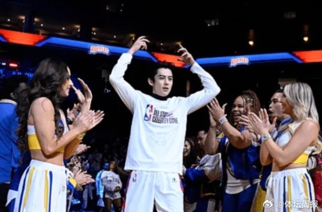 公众对王鹤棣连续三年跨界参加NBA名人赛的主要评价是什么？