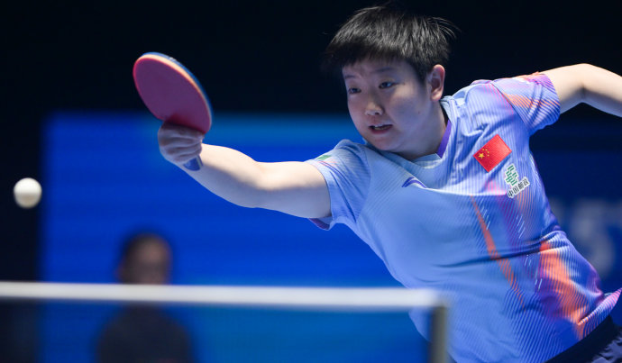 孙颖莎4-3胜王曼昱首夺亚洲杯女单冠军