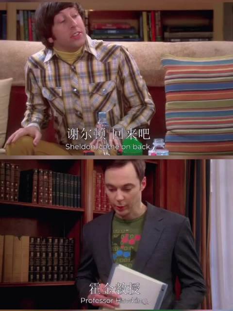 谢尔顿:没见过为了见霍金拼尽全力的男人嘛