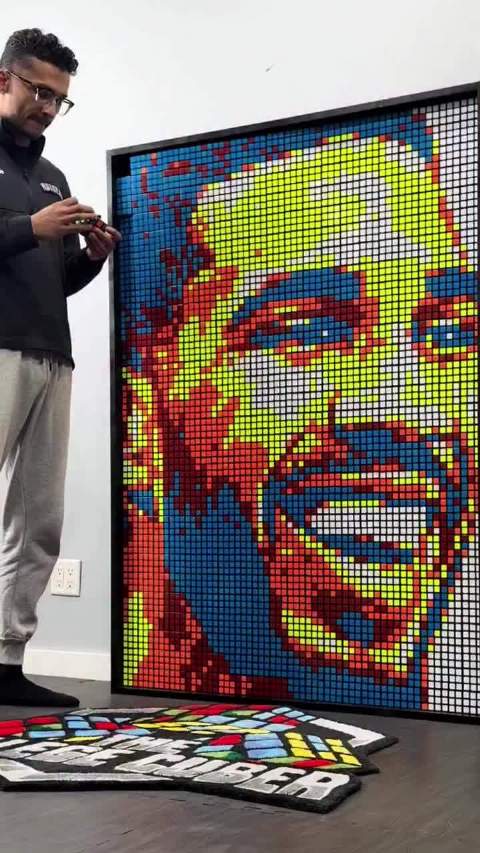 球迷用魔方拼塔图姆头像获本尊点赞