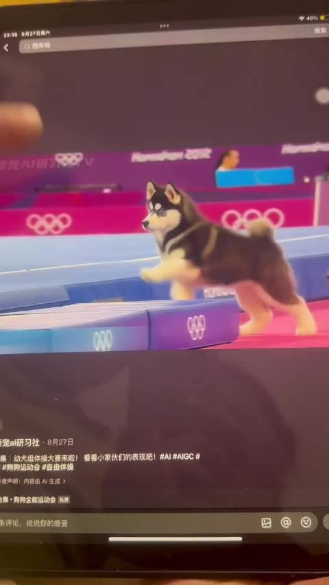 在毛孩子身上体会到了望崽成龙