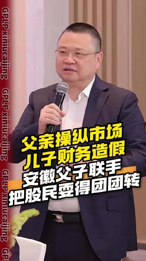 父亲操纵市场 儿子财务造假 安徽父子联手 把股民耍得团团转