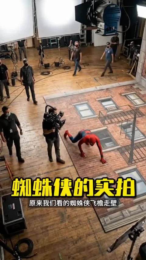 蜘蛛侠的实拍