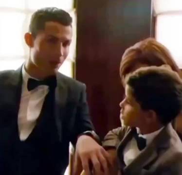 当迷你罗见到梅西