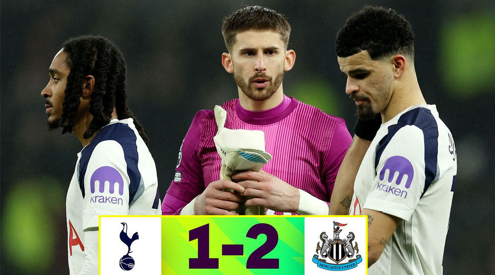 热刺1比2负纽卡斯尔联，佳夫破门J拉姆塞绝杀