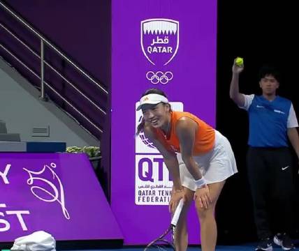 王欣瑜多哈站0-2不敌莱巴金娜止步第二轮