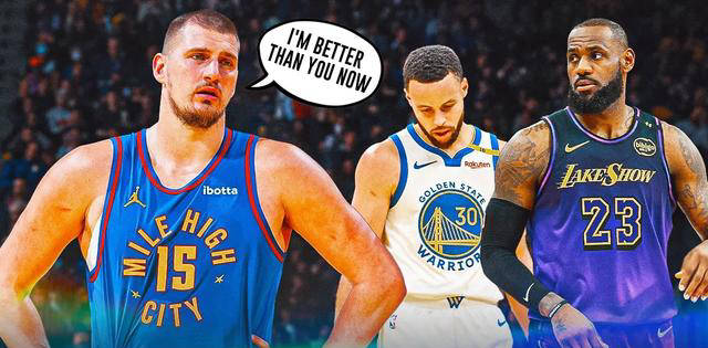 尼古拉·约基奇的统治力:过去三个赛季对库里和詹姆斯的制胜战绩_丹佛掘金队_1_NBA