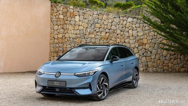 大众ID.7旅行车作为一款电动旅行车亮相