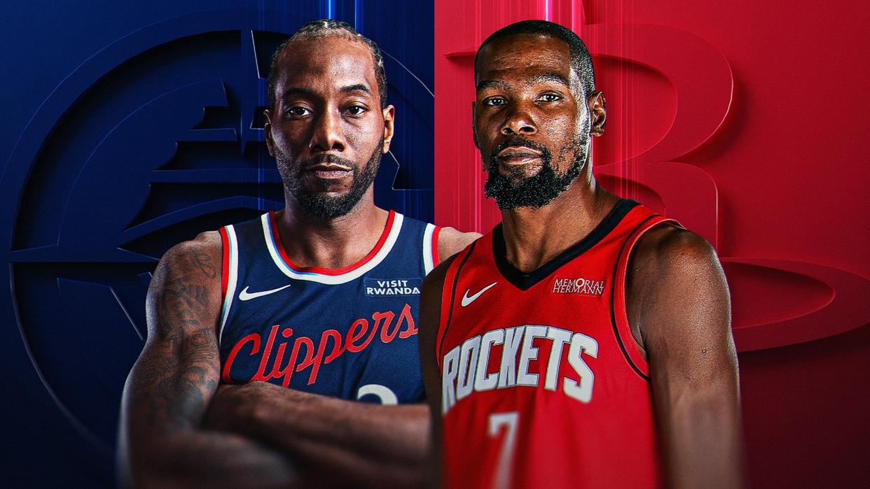 杜兰特创历史第4神迹,火箭掀翻快船!伦纳德创纪录,申京高效