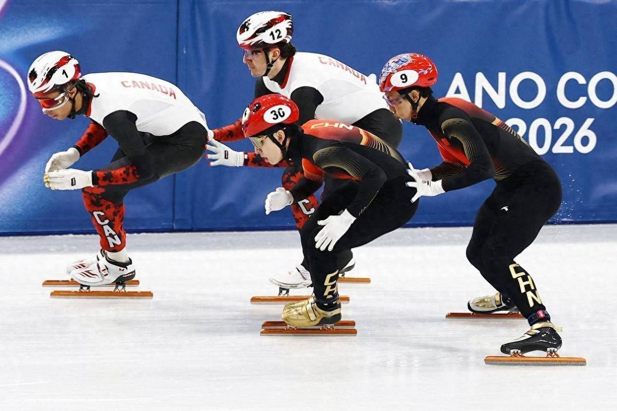 冬奥会!中国队获短道速滑混合接力第4,遗憾无缘奖牌