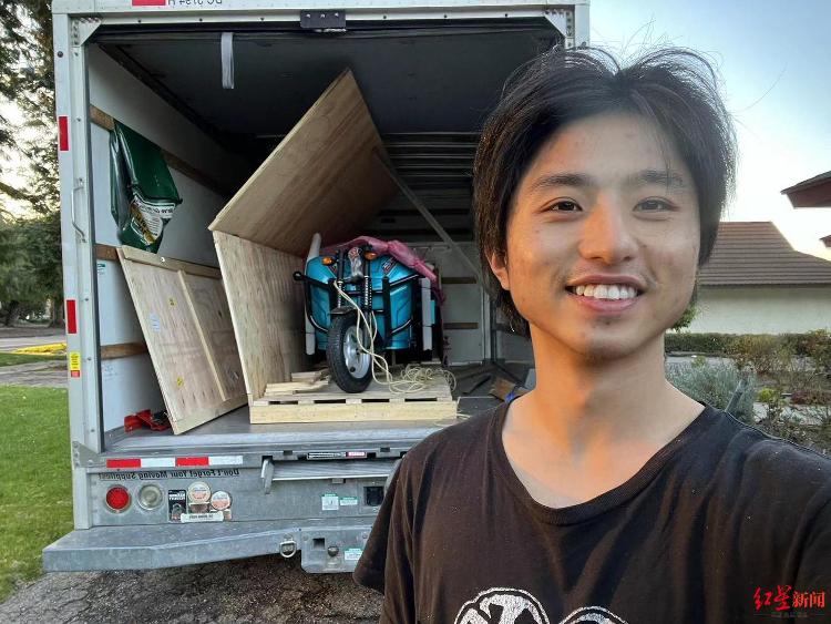 25岁贵州小伙在美国卖“三蹦子”:争取把国产三轮车覆盖到美国