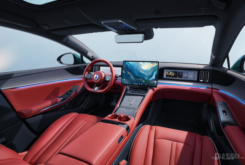 新款腾势Z9GT内饰官图发布 新方向盘+怀挡换挡