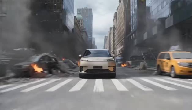 网友建议小鹏GX出演变形金刚