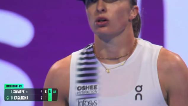 斯瓦泰克逆转卡萨金娜晋级多哈站八强