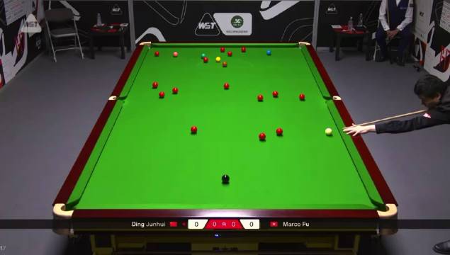 2026斯诺克世界公开赛资格赛第二轮正在进行中