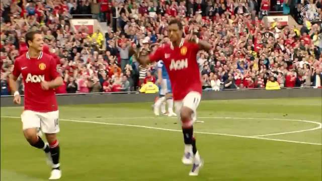 纳尼曼联全进球记录