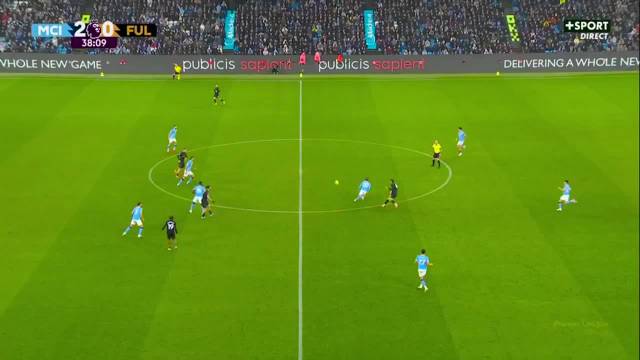 止不住了！哈兰德破门！曼城已3-0领先！