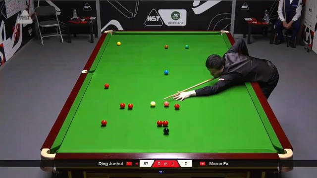 丁俊晖世锦赛前最后一战，资格赛轰单杆86分