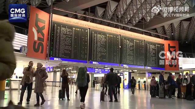 德汉莎航空罢工影响数万人出行