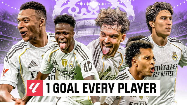 银河战舰火力全开！皇马全员各轰一记世界波｜西甲2025/26赛季 皇马