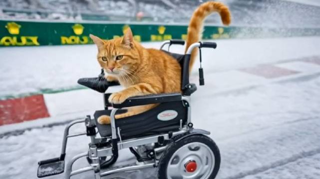 疯狂动物城系列上新，猫演绎F1夺冠时刻