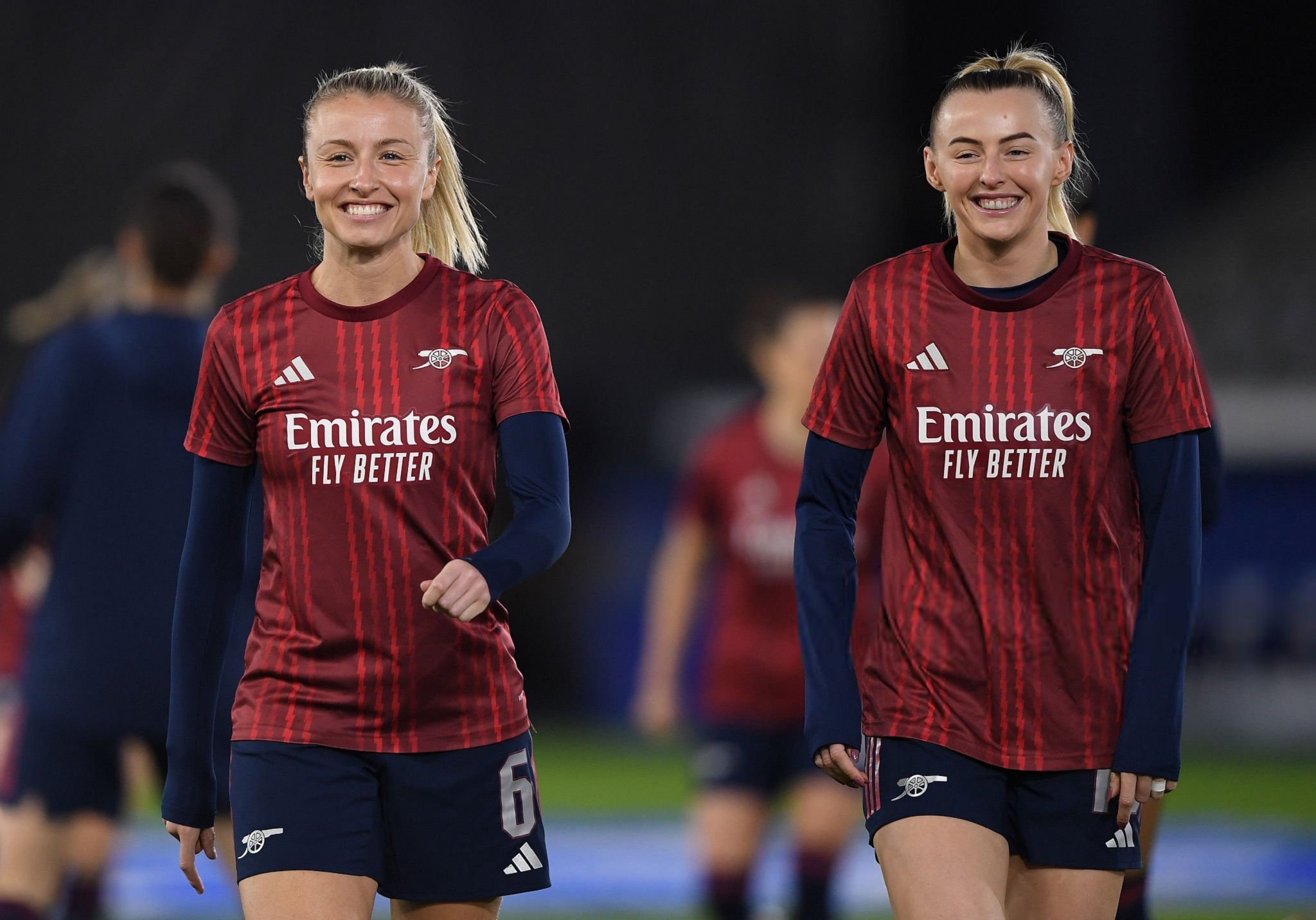 阿森纳女足欧冠四球大胜鲁汶，马努姆梅开二度