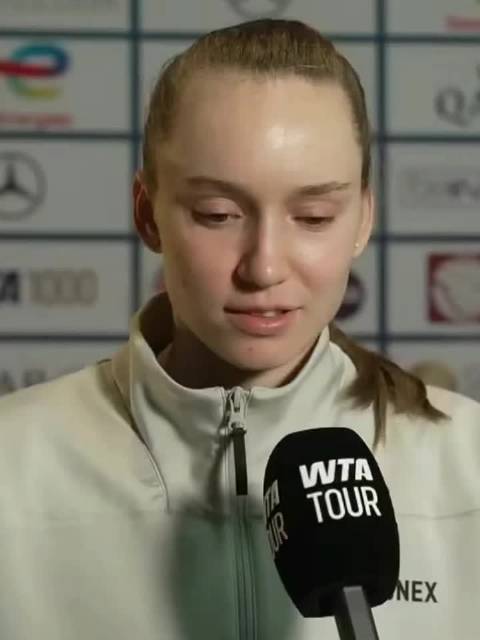 莱巴金娜赞郑钦文表现精彩，坦言胜出不易