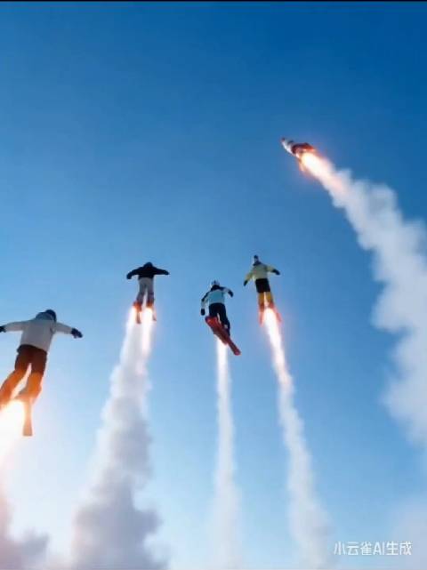网友用AI生成苏翊鸣式滑雪视频