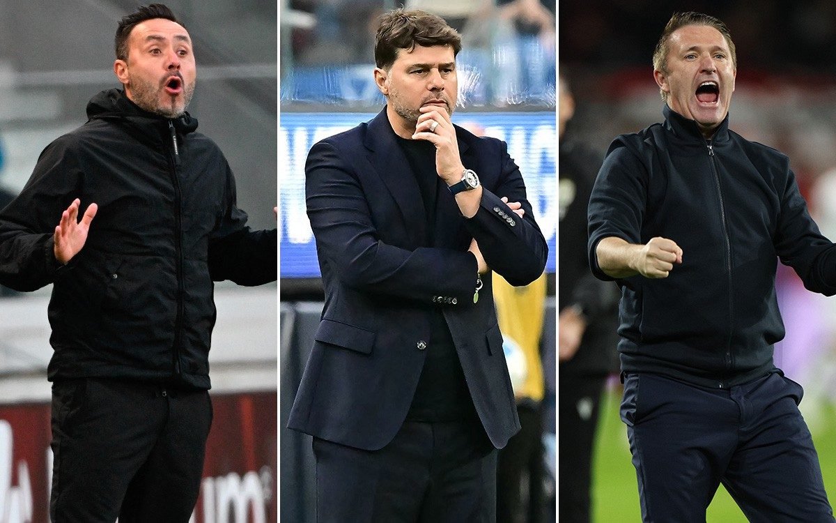 热刺新帅候选名单曝光，德泽尔比、波切蒂诺在列