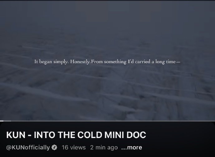 零下极寒72小时，蔡徐坤《Colder》纪录片揭露MV背后的虐心拍摄