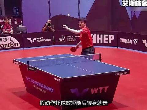 樊振东 | 东哥假动作放短，气的对手直挠头