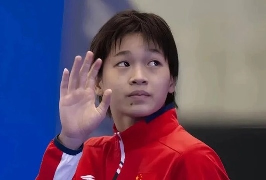 意外？全红婵登上美国化学试卷！水花消失术获花式称赞 中国骄傲