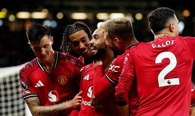 力争前3!曼联冲击英超五连胜,B费力求打破吉格斯纪录