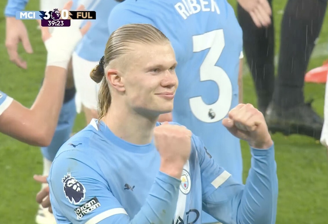 107球追平斯科尔斯,哈兰德升至英超历史射手榜第31位