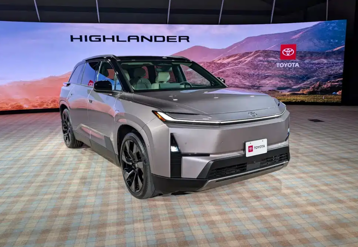 丰田电动化提速,全新纯电汉兰达首发