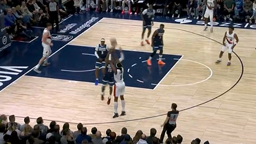 格兰特45度三分出手再中，开拓者打出9-0小高潮仅落后5分