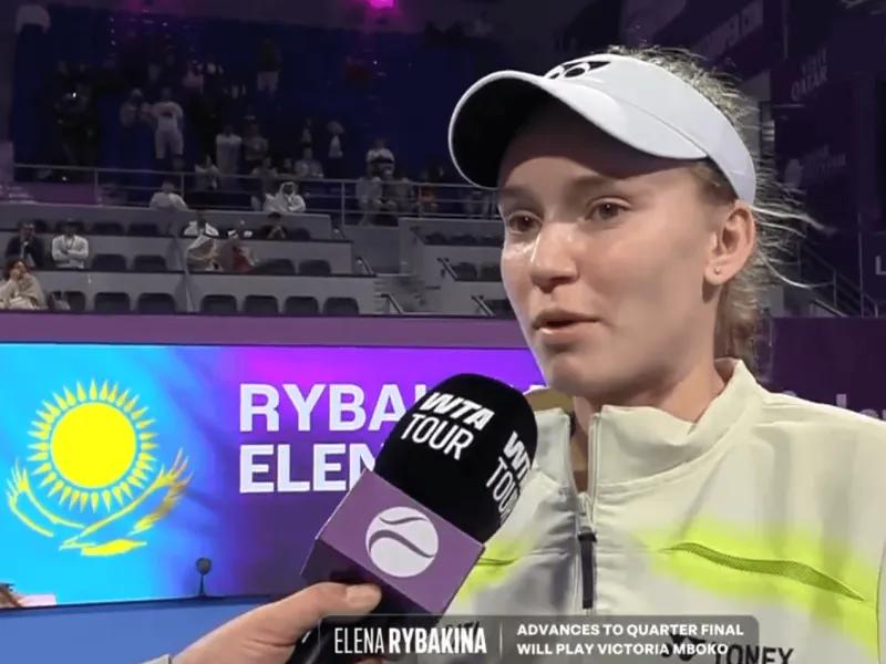 [流言板]莱巴金娜谈郑钦文：她打得非常棒，很高兴看到她重返赛场