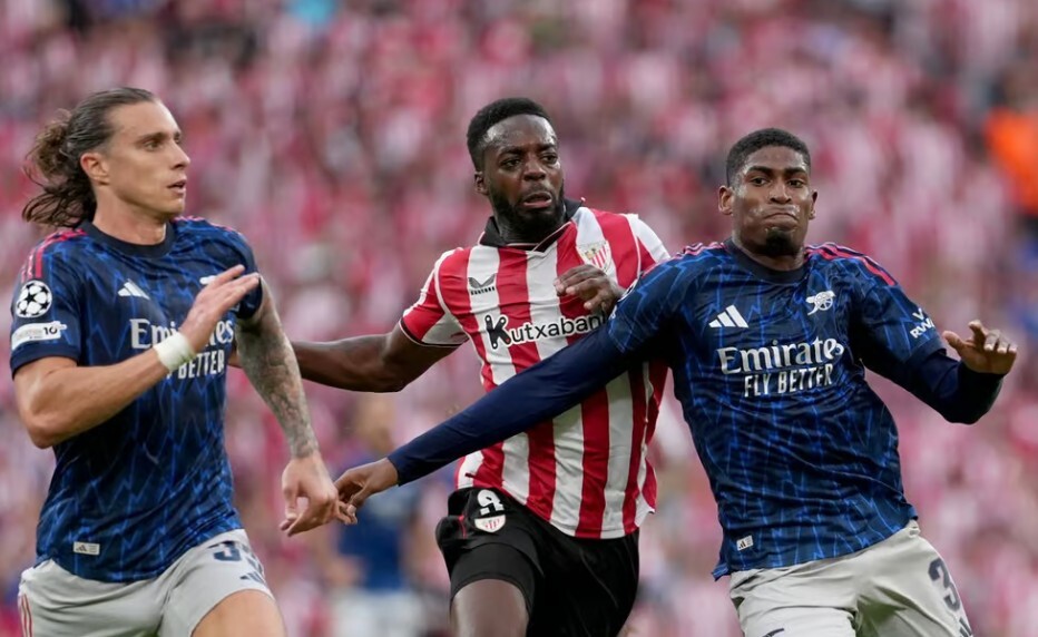 伊尼亚基-威廉斯:阿森纳是欧冠夺冠热门之一,他们实力很强