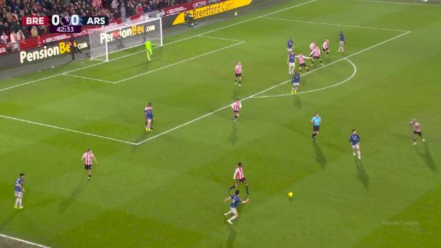 布伦特福德1比1阿森纳 全场集锦