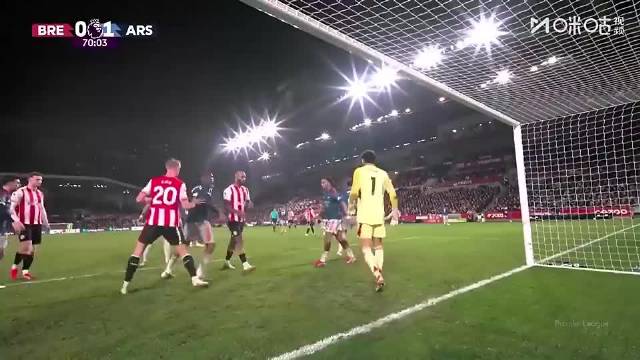 阿森纳1-1遭扳平！小蜜蜂大力手榴弹刘易斯-波特冲顶破门！