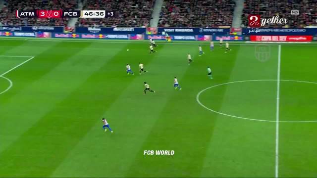 马竞上半场连丢四球负于巴萨