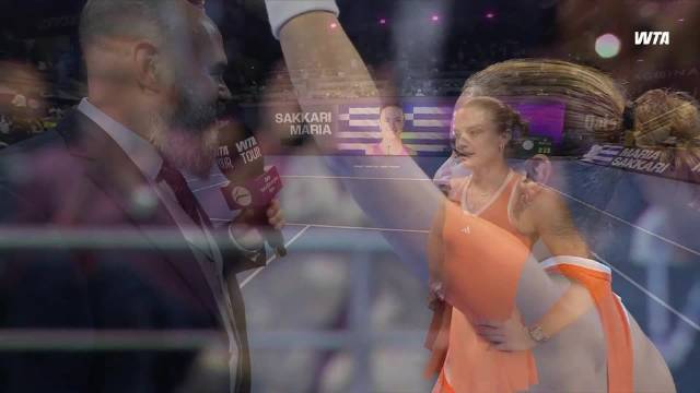 萨卡里谈击败斯瓦泰克+重返多哈四强