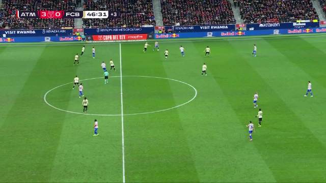 阿尔瓦雷斯破门终结11场进球荒，马竞4比0大胜巴萨