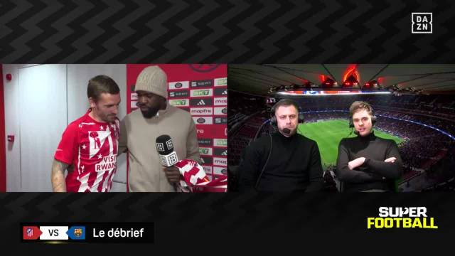 格里兹曼赠乌姆蒂蒂签名球衣，并为其索要卢克曼联球衣