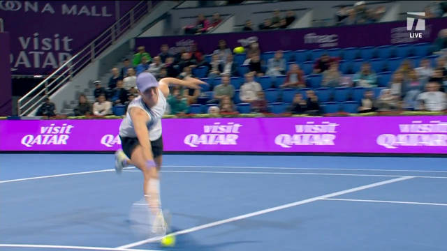 斯瓦泰克决胜盘关键分遭误判，多哈赛不败纪录终结