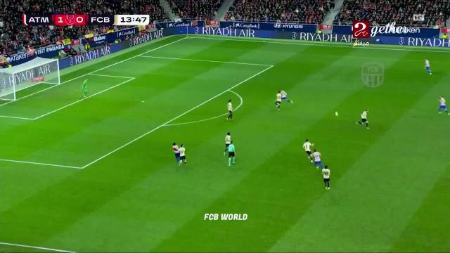 格里兹曼破门，巴萨0-2落后